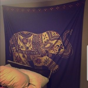 Elephant tapestry